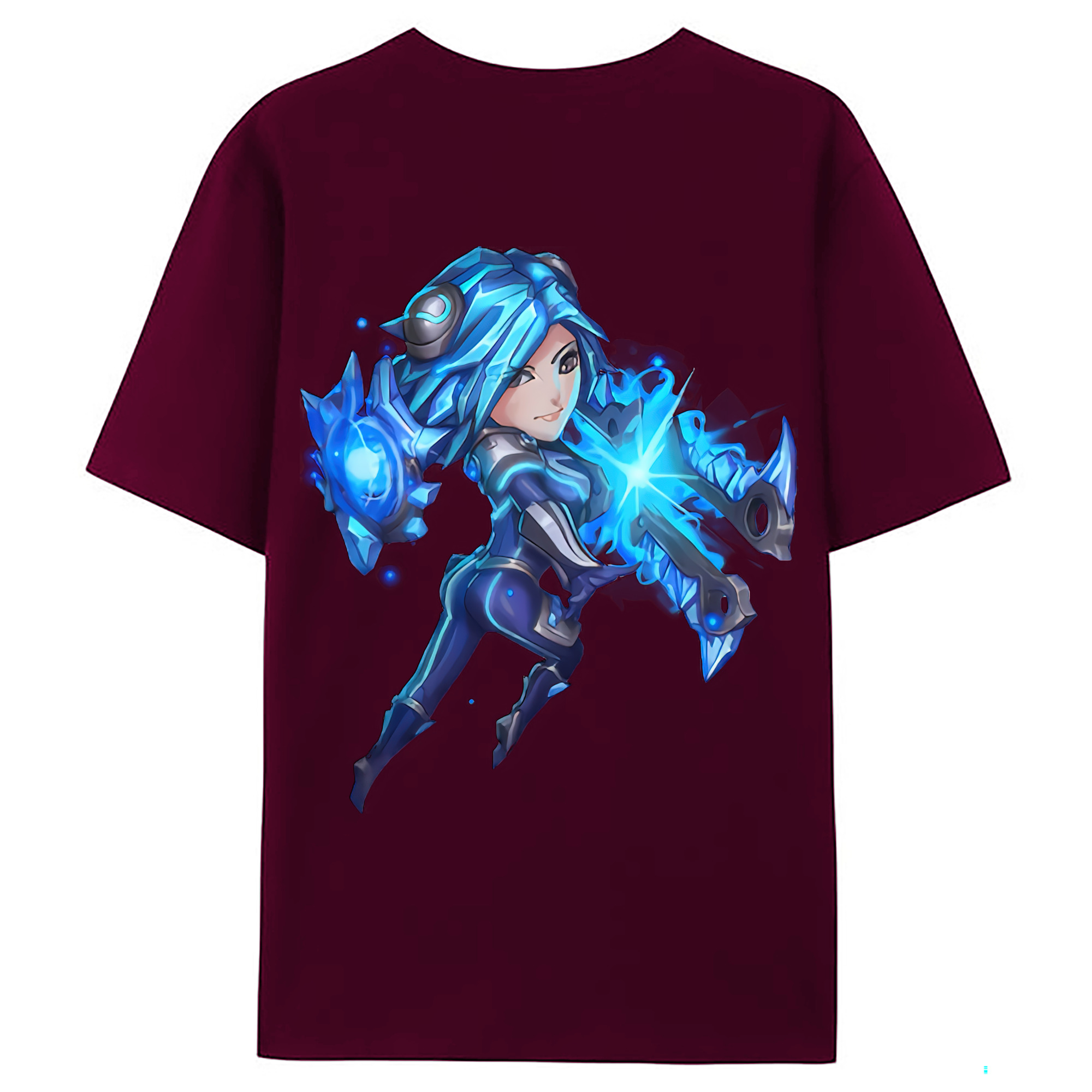 （画像用） リーグ・オブ・レジェンド League of Legends LOL レディース半袖Tシャツ(バックプリント)